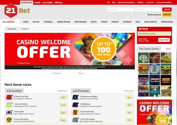 21Bet Bonus Codes